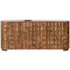 Four Door Wood Sideboard - Sideboard