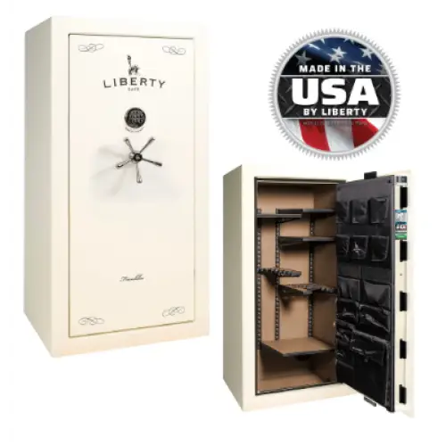 Franklin 29 - White Gloss - Gun Safe