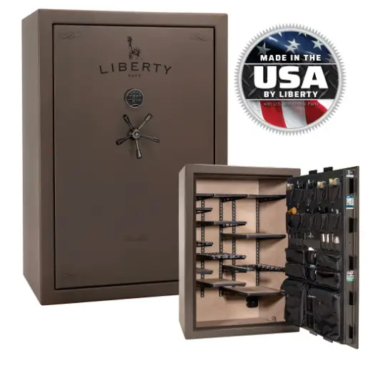Franklin 45 - Bronze Textured - Gun Safe