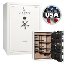 Franklin 45 - White Gloss - Gun Safe
