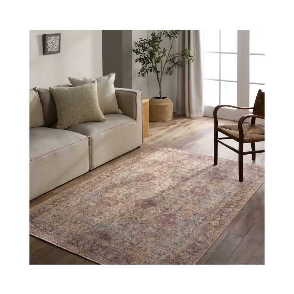 Garcia - Moonlight/Light Mahogany - Area Rugs