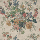 Garden Club - Apricot and Slate - Wallpaper