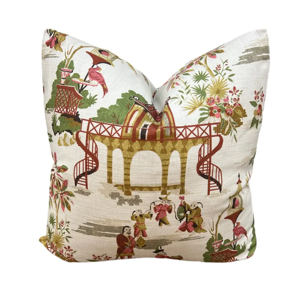 Garden Natural Pillow - THROW PILLOW