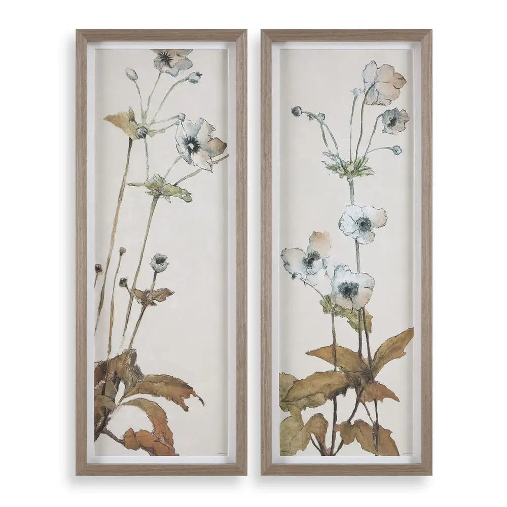 Garden Study Framed Print - Artwork