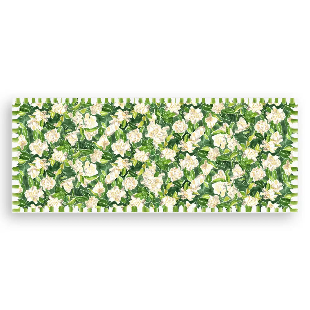 Gardenia Vinyl Floor Mat - Large