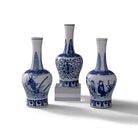 Gardens of Blue Round Vase - Vase