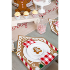 Gingerbread Placemat & Napkin Set - CHRISTMAS