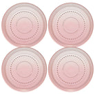 Glass Hobnail Colored Plates | Set of 4 | 10.6’’