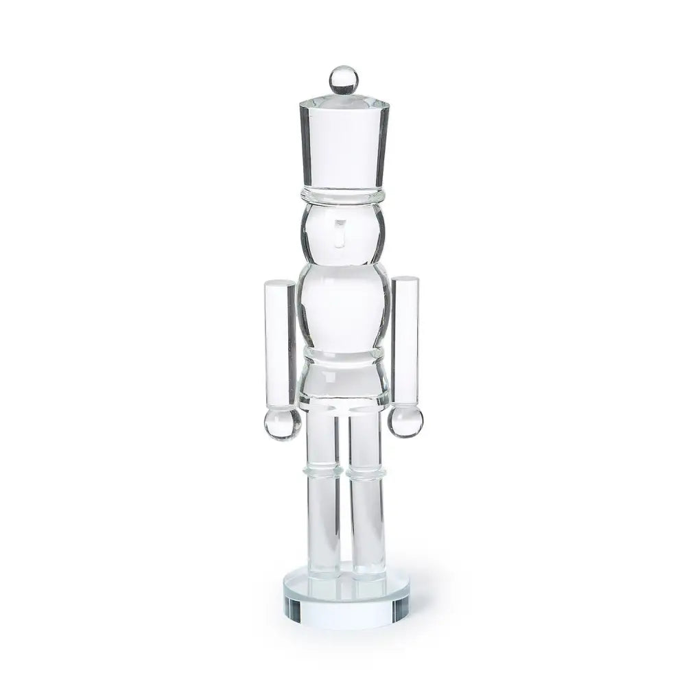 Glass Nutcracker Statue - Christmas Decor