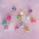 Glitterville Marble Ball Ornament - ornament