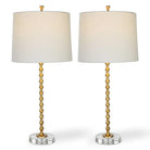 GOLD BAMBOO LAMP - TABLE LAMP