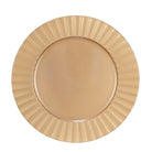 GOLD CHARGER - DINNERWARE