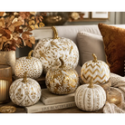 Gold Dotted Pumpkin - 4’’