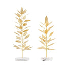 Gold Leaf Trees - Small - CHRISTMAS