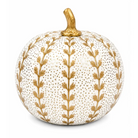 Gold Meadow Sprig Pumpkin - 4’’