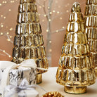 GOLD MERCURY GLASS TREE - CHRISTMAS