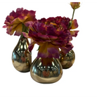 Gold Plated Vase Set of 7