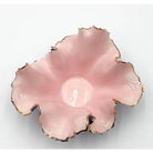 Gold Rim Blossom Bowl