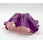 Gold Rim Blossom Bowl