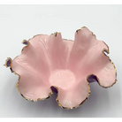 Gold Rim Blossom Bowl