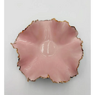 Gold Rim Blossom Bowl - Pottery Bowl