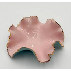 Gold Rim Blossom Bowl - Pottery Bowl