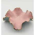 Gold Rim Blossom Bowl - Pottery Bowl