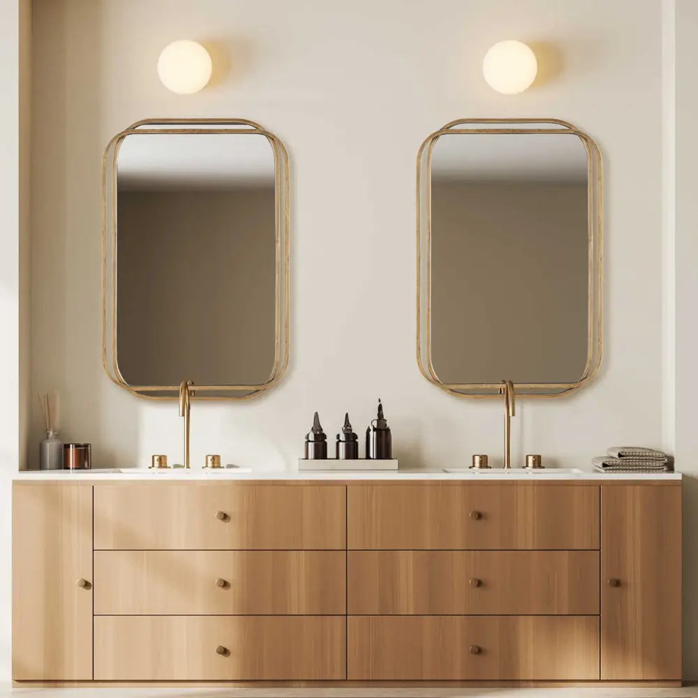 Gold Vanity Mirror - Mirror