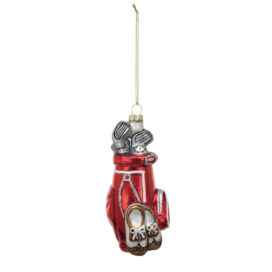 Golf Bag Ornament - Christmas