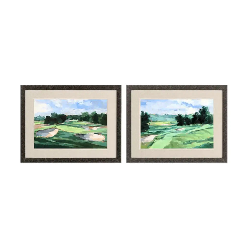 Golf Course Study II - Wall Decor