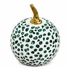 Green Dotted Pumpkin - 4’’