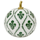 Green Heritage Medallion Pumpkin - 10’’