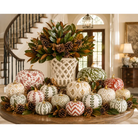 Green Meadow Sprig Pumpkin
