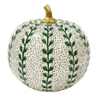 Green Meadow Sprig Pumpkin - 4’’