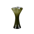 Green Skinny Wavey Vase - Medium - Vase