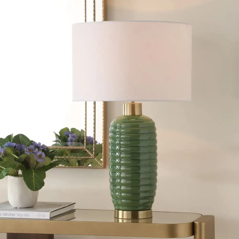 Green Table Lamp - Table Lamp