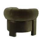 Green Velvet Club Chair - Club Chair