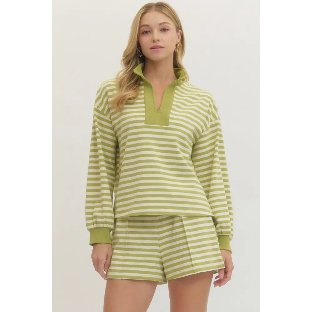 Green & White Set - 2 piece set