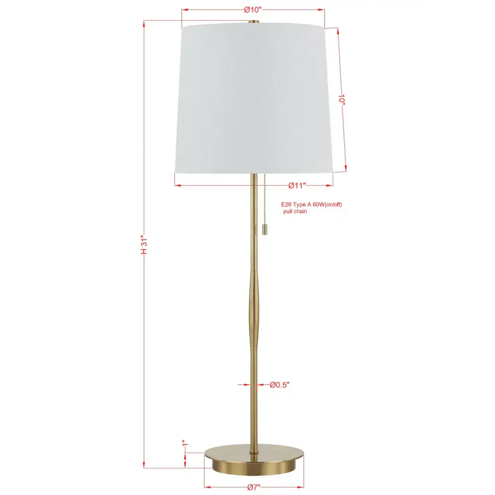 Greenlee Buffet Lamp Table Lamp