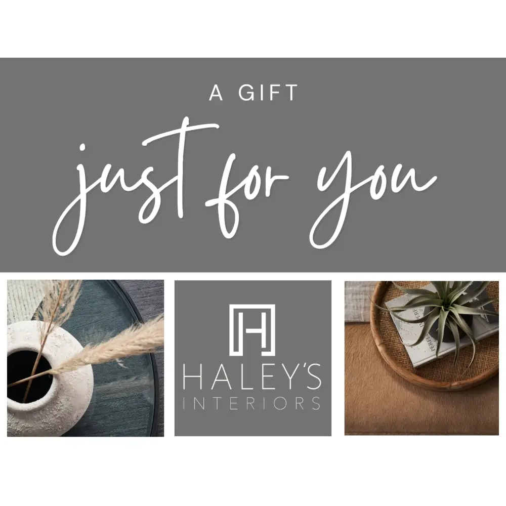 Haley’s Interiors Gift Certificate