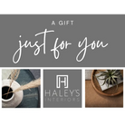 Haley’s Interiors Gift Certificate