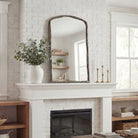 Hammered Arch Mirror - vanity mirror