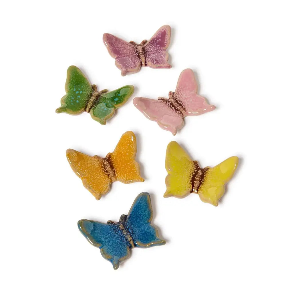 Hand-Painted Butterflies - Purple - Butterfly Decor