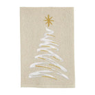 Hand-Painted Christmas Towel - T - Christmas