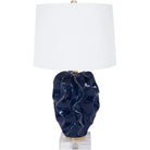 Hannah Navy Blue Lamp - Lighting