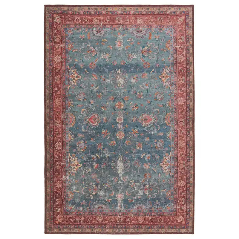 Harman Red and Blue Rug - Area Rug