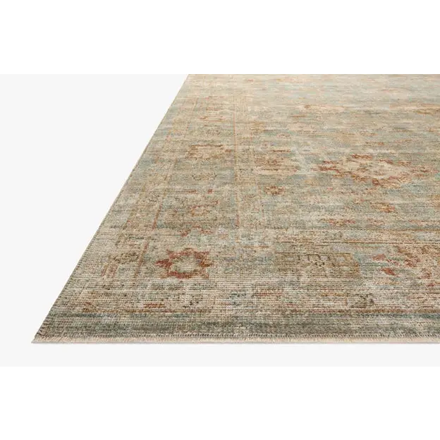 Heritage Aqua\Terracotta - Area Rugs