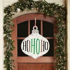 Ho Ho Ho Ornament Door Hanger - Holidays