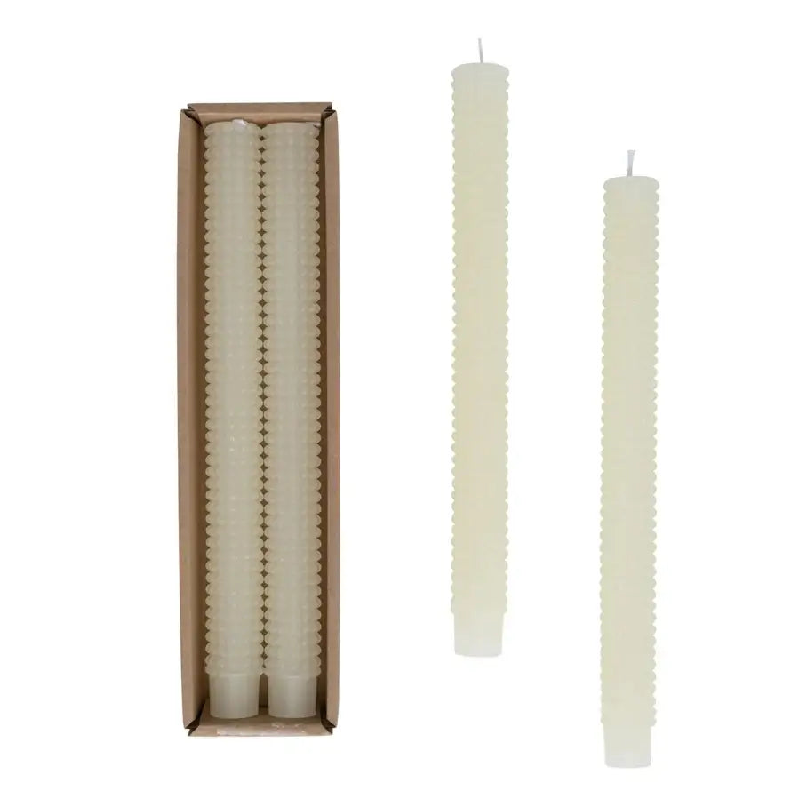 Hobnail Taper Candle - Gifts