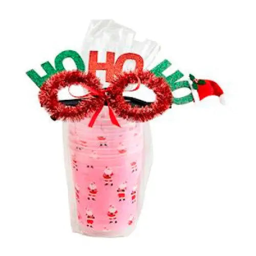 Holiday Party Cup Set - PINK - Christmas